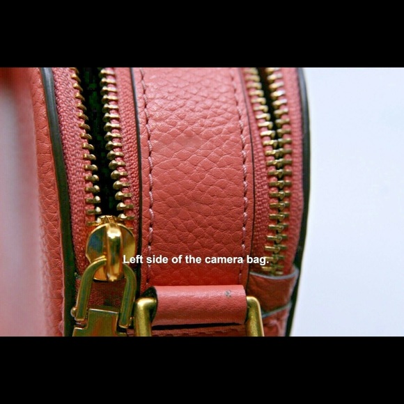 Marc Jacobs Small Shutter Camera Bag - Coral Pink - Picture 6 of 8